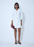 Gucci Women Cotton Poplin Shirt With Horsebit Hardware