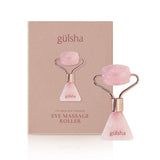 Gulsha Rose Quartz Eye Massage Roller for Fine Lines 1 pc