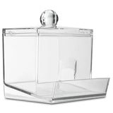 Eklips Cotton Swab Organizer Clear Acrylic Case