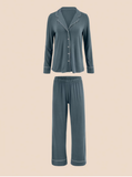 Adore Me Womens Matilda Long Sleeve Top and Pants Pajama Set
