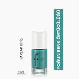 Flormar Full Color Extra Intense Pigment Nail Polish - High Pigment Nail Polish for Vibrant Nail Colors