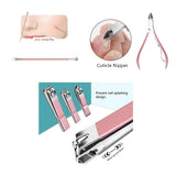 18 In 1 Lovely Lady DIY Manicure Pedicure Tool Set