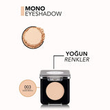Flormar Mono High-Pigment Pearly Eyeshadow 003 Nude Beach