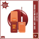Maruderm Make Up Chic Hot Liquid Matte Lipstick Royal Red