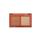 Pastel Profashion: Sun Kissed Bronzer & Soft Glow Highlighter Set - Natural Bronzed Glow & Radiant Face Highlighting Makeup - Vegan & Cruelty-Free