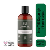 Ashley Joy Volumizing Shampoo: Bamboo & Caffeine for Thicker, Fuller Hair - Paraben Free - 400ml
