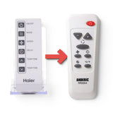 Anderic Substitute for Haier WJ26X23870 Portable Air Conditioner Remote Control [RR2054]