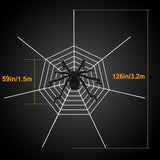 Halloween Decorations Spider Outdoor Stretch Cobweb