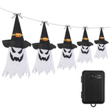 Halloween Ghost Witch Hat Hanging Light Lantern
