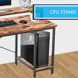 Halter 50-Inch Modern Office Desk with Storage