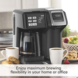 Hamilton Beach 49976 FlexBrew 2-Way Brewer Programmable Coffee Maker