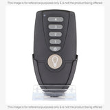 Anderic Substitute Kit for Hampton Bay TR171A KUJCE10202 4-SPEED Ceiling Fan Remote Control [63T-AC83T-KIT]