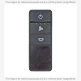Anderic Substitute Kit for Hampton Bay TX028-S Ceiling Fan Remote Control [63T-AC83T-KIT]