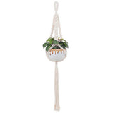 Hand Woven Macrame Tapestry Plant Hanger Holder