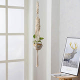 Hand Woven Macrame Tapestry Plant Hanger Holder