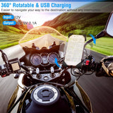 Handlebar Mirror Mobile Phone Holder