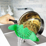 Hands-Free Easy Clip On Strainer