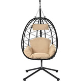 Hanging Egg Chair, Outdoor Indoor Swing Chair