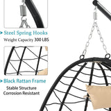Hanging Egg Chair, Outdoor Indoor Swing Chair