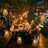 Hanging Solar Woven Lantern Solar Lamp Lights Decoration