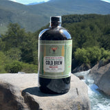 Happy Mushroom concentrated Cold Brew coffee