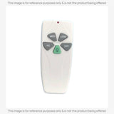 Anderic Substitute Kit for Harbor Breeze 2AQZU-18025 Ceiling Fan Remote Control [63T-AC83T-KIT]