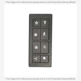 Anderic Substitute for Harbor Breeze TR326A 3-Speed Ceiling Fan Remote Control Compatible with MR101T Receiver 2AQZU-18007 [RRTRA049G1M]