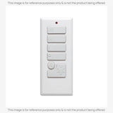 Anderic Substitute Kit for Harbor Breeze TX009-LR Ceiling Fan Remote Control [63T-AC83T-KIT]