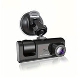 HD 1080P Car Dual Camera with IR Night Vision Loop Recording 2" IPS Screen
