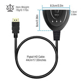 HDMI 1080P 3-in-1 Output HDTV Switch Splitter