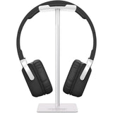 Headphone Stand with Aluminum Supporting Bar Flexible Headrest