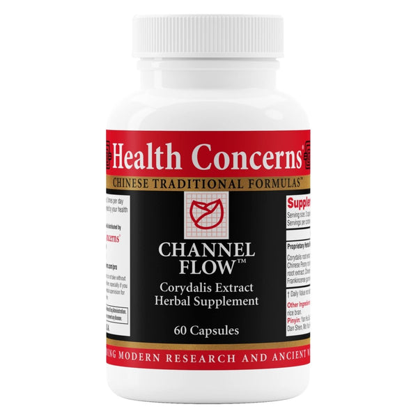 Health Concerns Channel Flow - Muscle Health Supplement - Blood Support - 60 Capsules