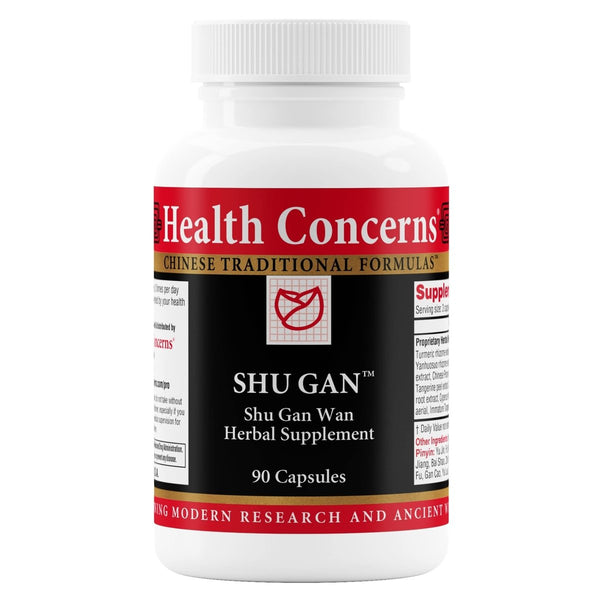 Health Concerns Shu Gan - Liver Health Formula & Digestion Support Supplement - 90 Capsules