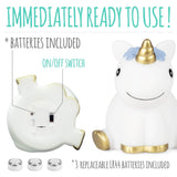 Hearth & Haven Multi Color Unicorn Night Light