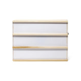 Hearth & Haven Wooden LED Light-Up Message Lightbox