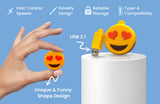 Heart Eyes Emoji USB 3.1 Flash Drive