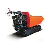 Heavy-Duty 1100LBS 10HP Gas-Powered Track Barrow With Hydraulic Assist (SAK48291)