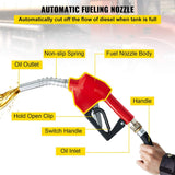 Heavy-Duty 116 Gal Portable Diesel Fuel Transfer Tank With Automatic Pump & Hose (SAK77594)