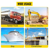 Heavy-Duty 116 Gal Portable Diesel Fuel Transfer Tank With Automatic Pump & Hose (SAK77594)