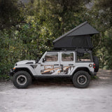 Trailora Heavy-Duty 2-3 Person Hardshell Rooftop Tent With Ladder (SAK93120)