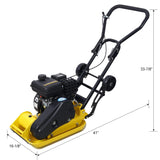 Heavy-Duty 2.5HP 79CC 8200N Gas-Powered Plate Compactor Machine (SAK58492)