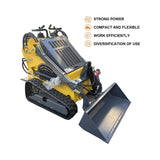 Heavy-Duty 23HP Mini Triangular Skid Steer Bucket Loader (SAK15873)