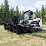 Heavy-Duty 35T All-In-One Firewood Processor And Log Lifter Skid Steer Attachment (SAK37152)
