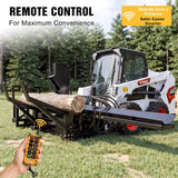 Heavy-Duty 35T All-In-One Firewood Processor And Log Lifter Skid Steer Attachment (SAK37152)