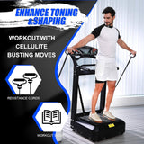 Rovix Heavy-Duty 400LBS Whole Body Vibration Plate Workout Machine (SAK57390)