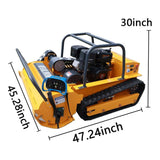 Heavy-Duty 459CC Commercial Remote-Controlled Hybrid Mower (SAK68124)