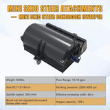 Heavy-Duty 48-Inch Mini Skid Steer Sweeper Attachment (SAK94820)