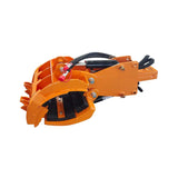 Heavy-Duty 5-Finger Rotating Rock And Tree Grapple Skid Steer Attachment (SAK39516)