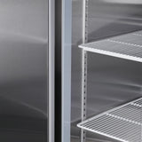 Heavy-Duty 54-Inch Stainless Steel 2-Door Reach-In Upright Commercial Freezer (SAK66598)