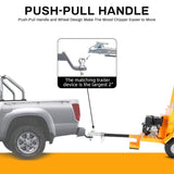 Heavy-Duty 6-Inch 420CC 15HP Towable Gas Wood Chipper Shredder (SAK84602)